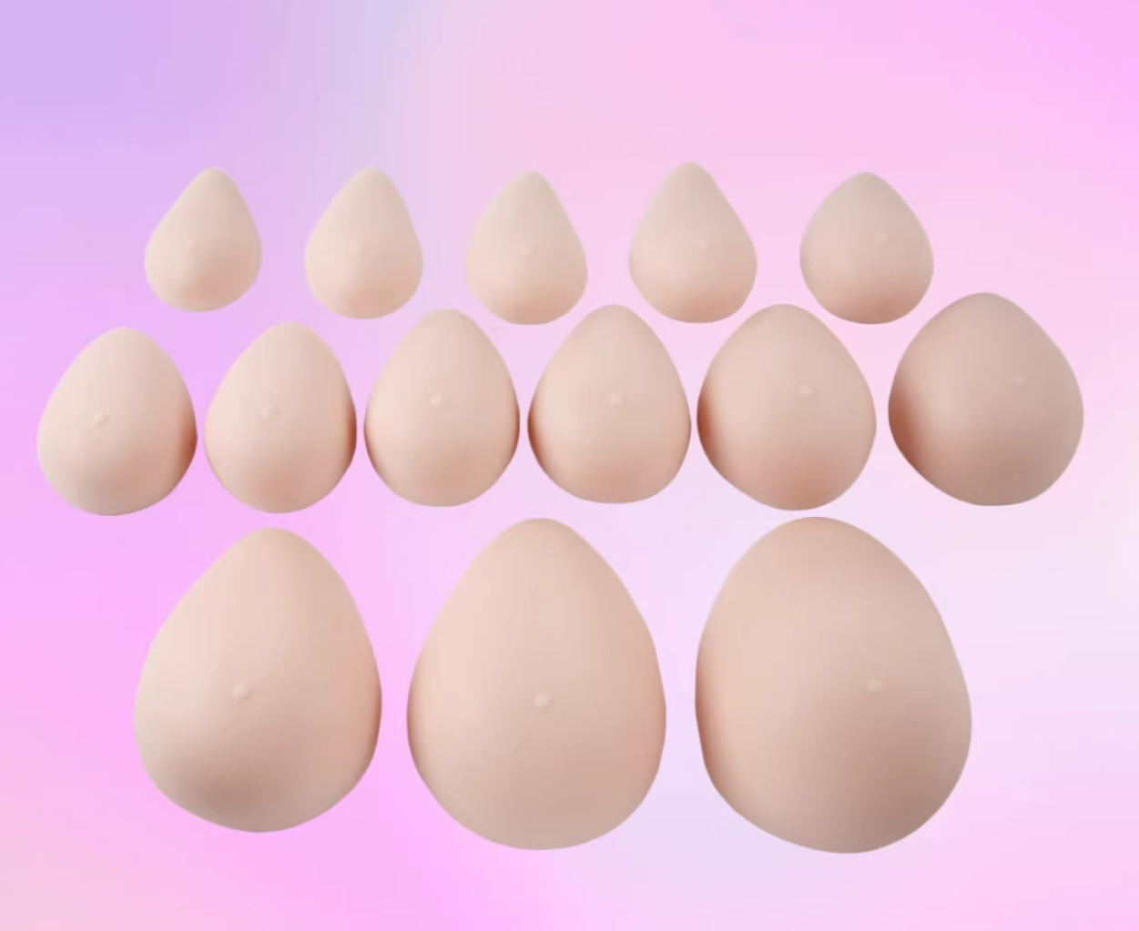 Pads for chest （silicone）